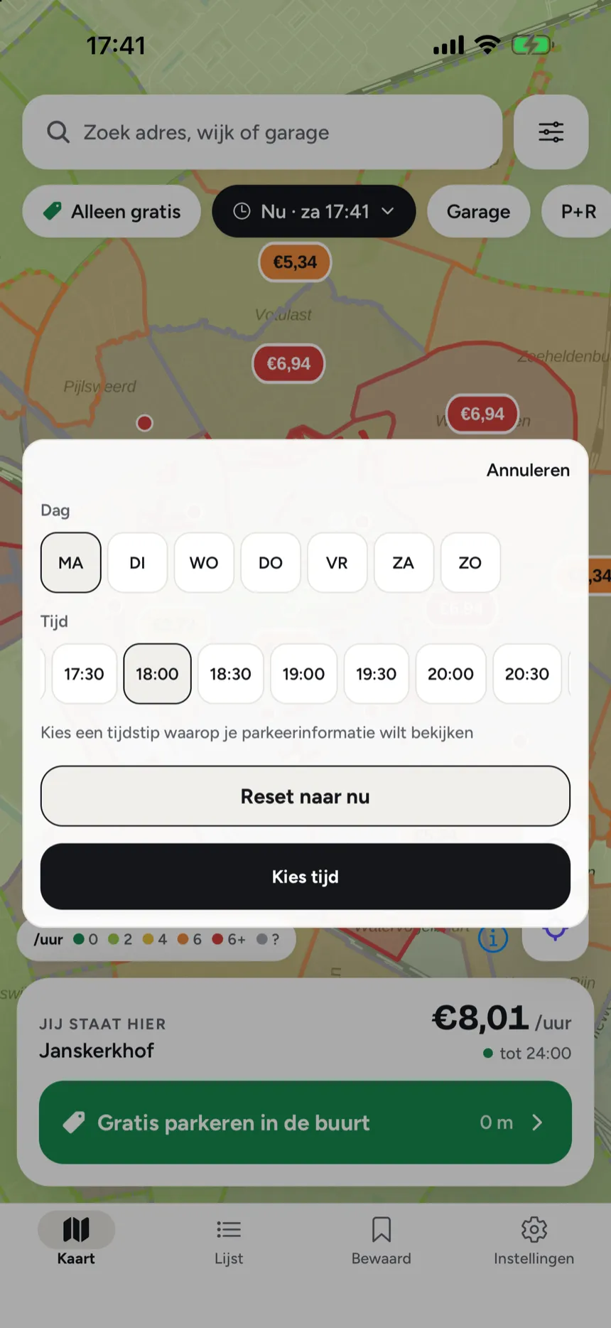 Parkhelder: plan parking for another time